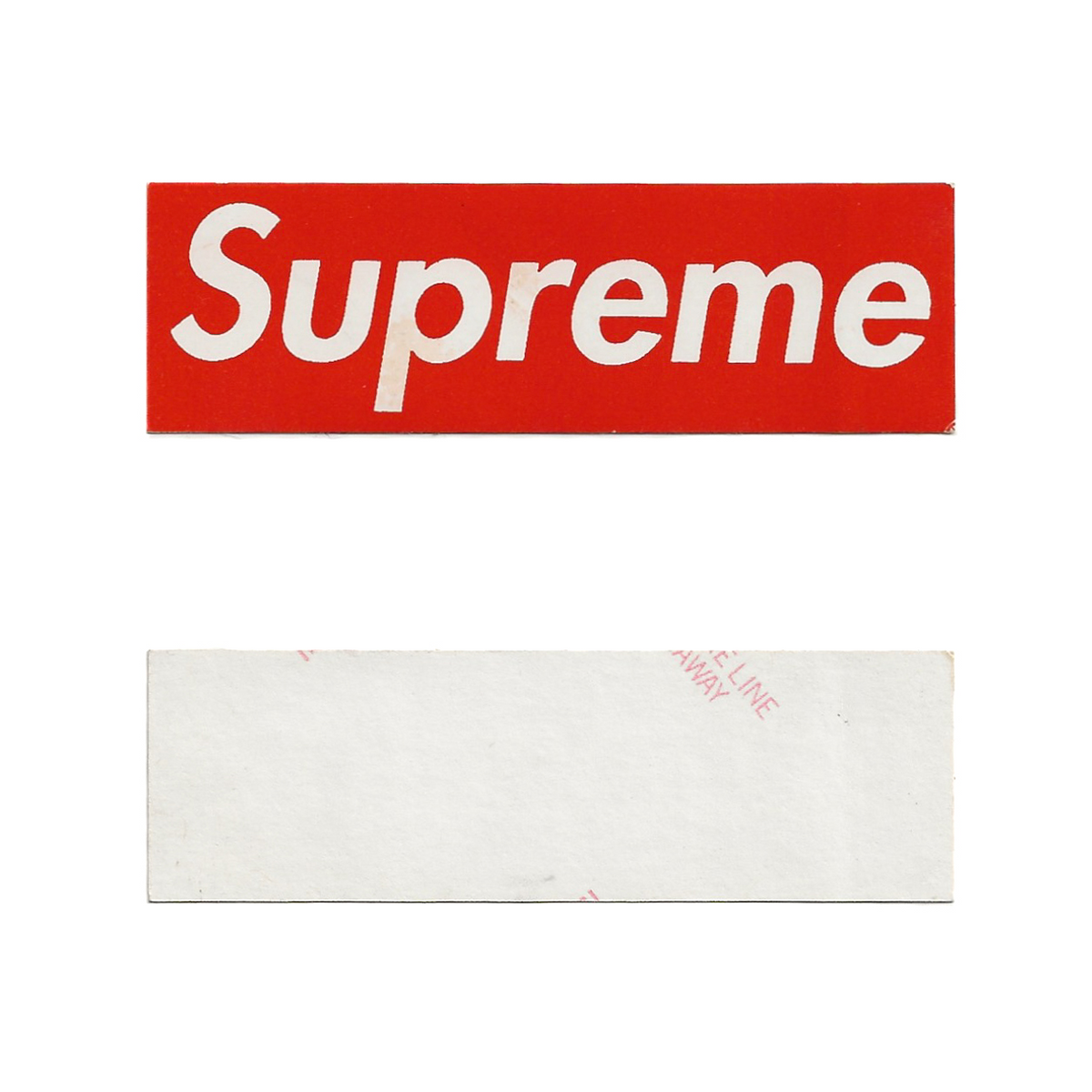 Supreme Mini Red ULTRA-BAK Box Logo Sticker