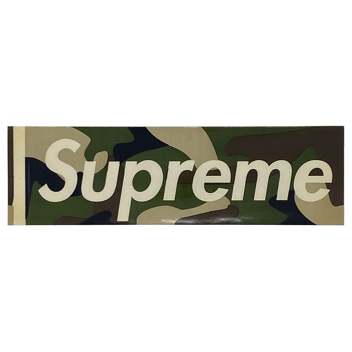 Supreme Original Camo Box Logo Sticker | 1995 | Supreme Stickers