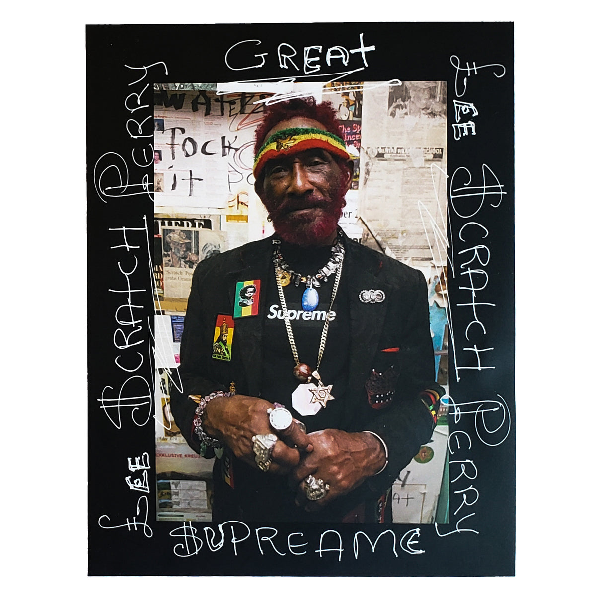 Supreme Lee Scratch Perry Stickers | Summer 2010 | Supreme