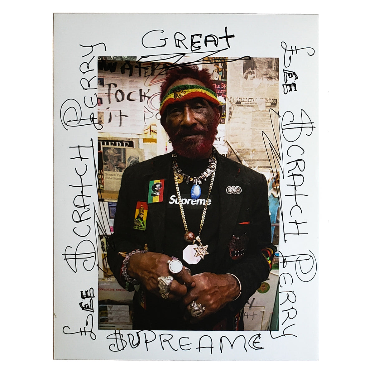Supreme Lee Scratch Perry Stickers | Summer 2010 | Supreme