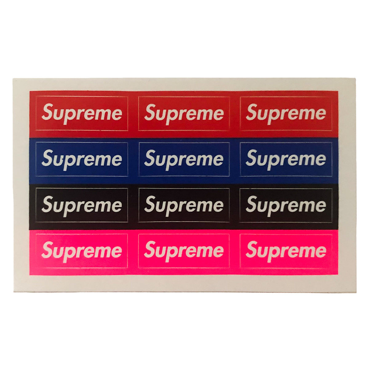 Tiny cheap supreme sticker