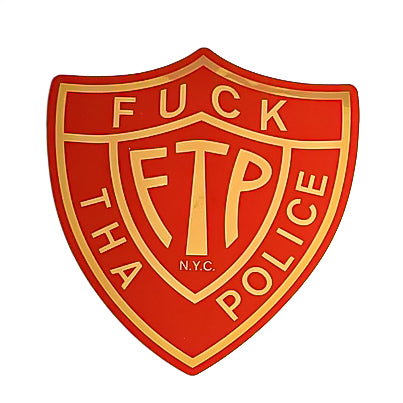 Supreme Fuck Tha Police Stickers