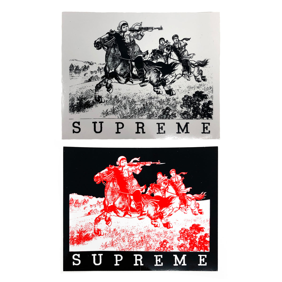 Supreme Riders Sticker