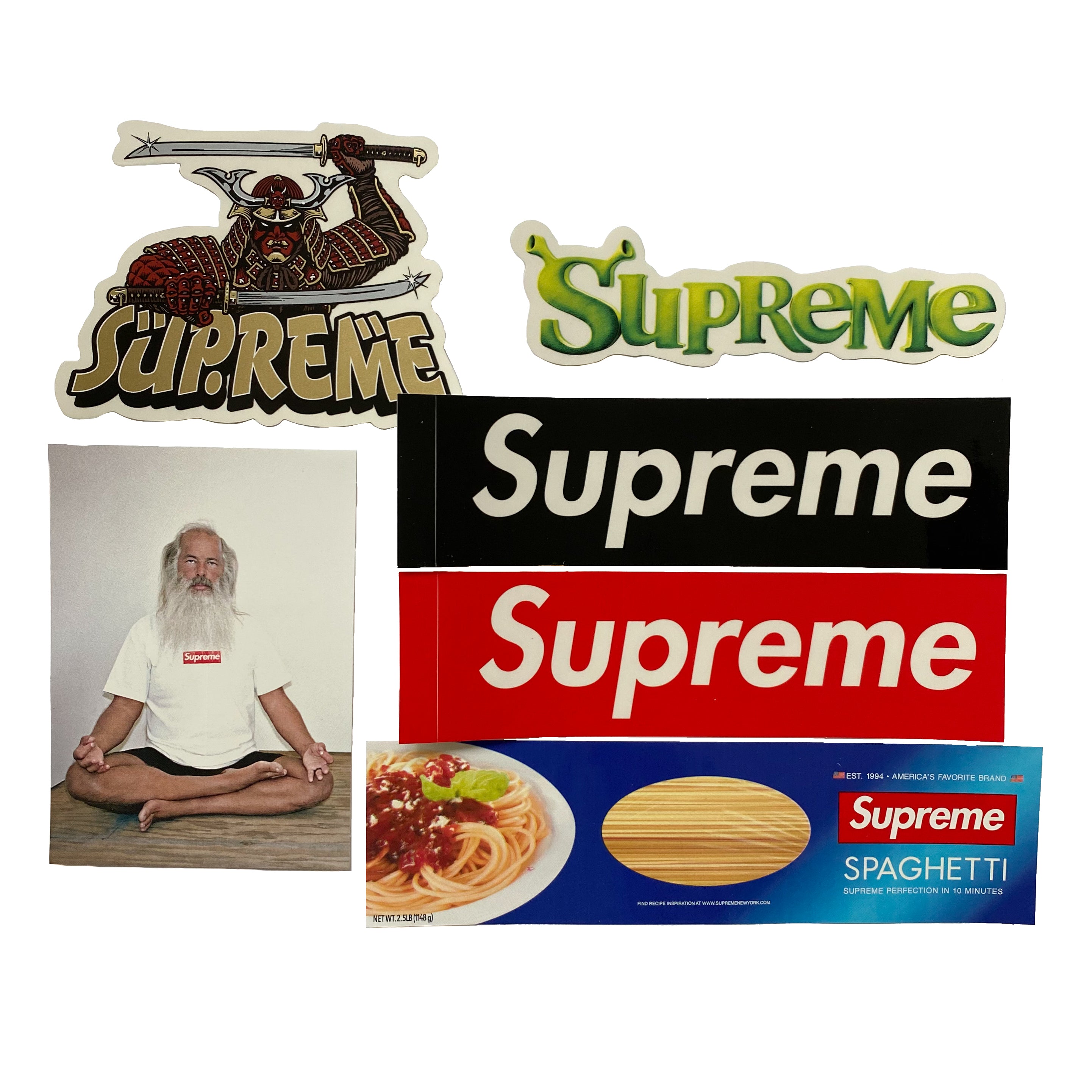 Supreme Bear Stickers, Fall Winter 2020