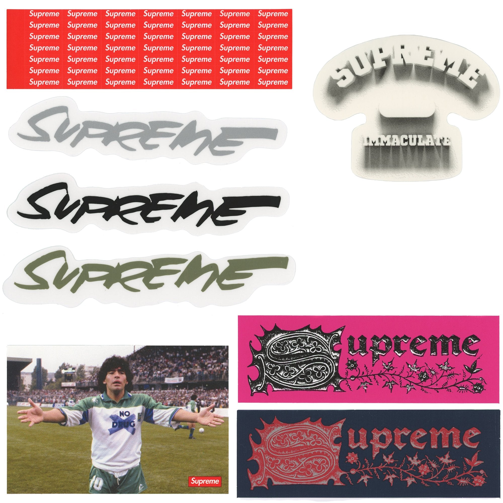 Supreme Stickers Spring Summer 2024 Collection | Supreme Stickers