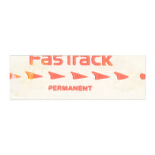 Load image into Gallery viewer, Supreme Black Fastrack Box Logo Sticker Back
