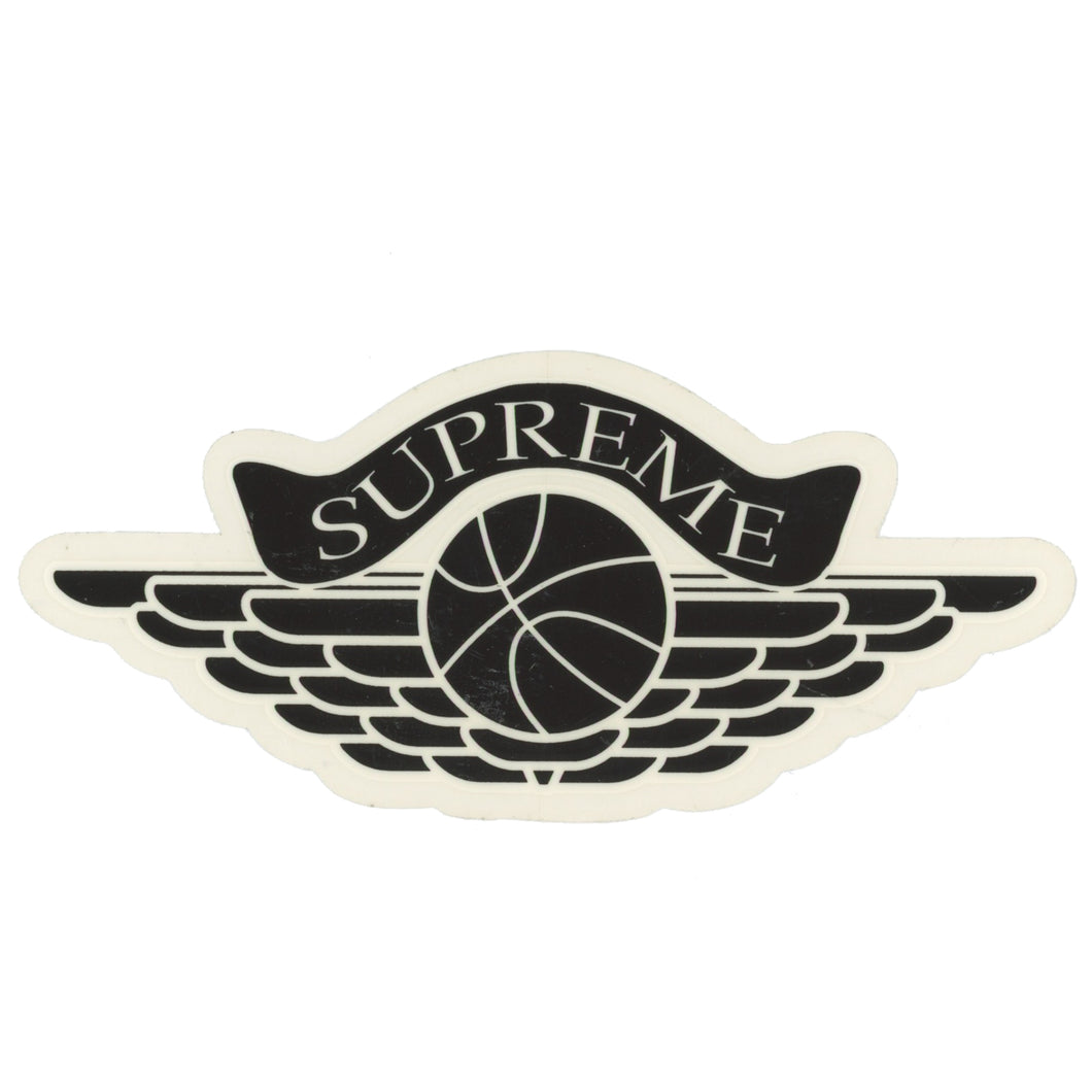 Supreme Black Michael Jordan Sticker