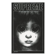 Load image into Gallery viewer, Supreme Margaret Keane Teardrop Black Sticker
