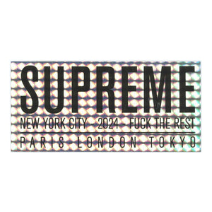 Supreme Paris Holographic Sticker