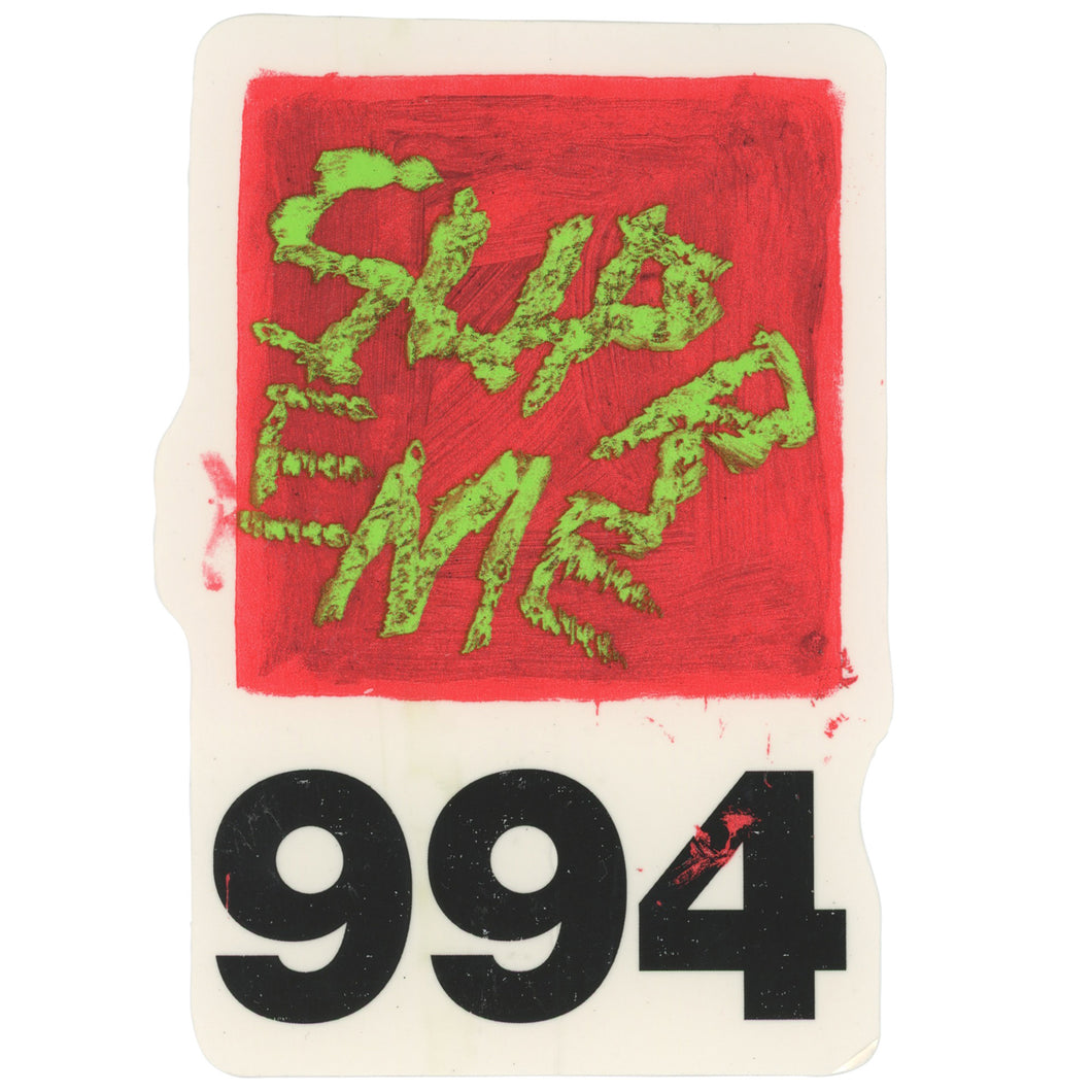 Supreme 994 Paint Sticker