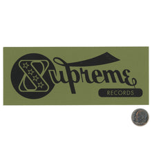 Load image into Gallery viewer, Supreme Records Green Sticker
