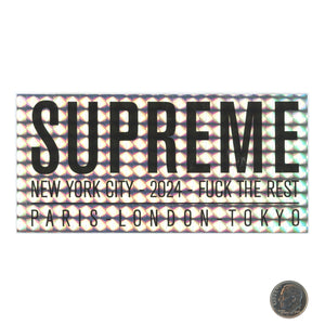 Supreme Paris Holographic Sticker