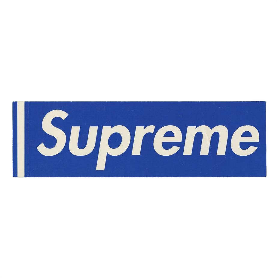 Supreme Original Blue Box Logo Sticker
