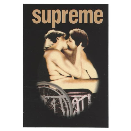 Supreme Kiss Sticker