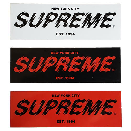 Supreme 77 Stickers