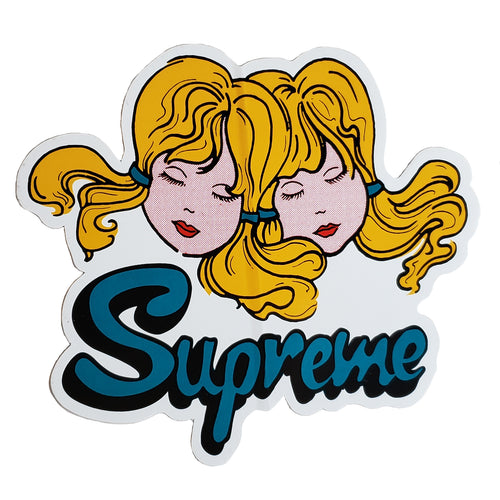 Supreme Twins Sticker