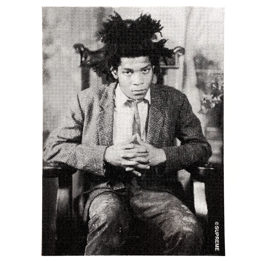 Supreme Basquiat Portrait Sticker