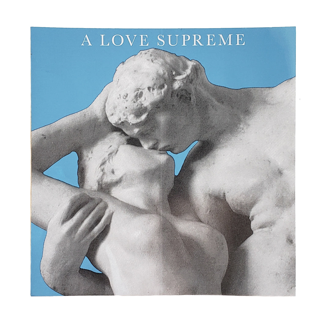 Supreme A Love Supreme Statue Sticker