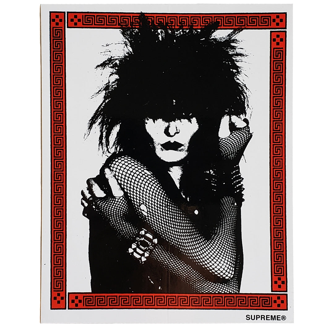 Supreme Siouxsie Sioux Sticker