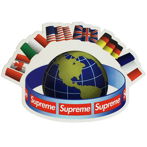 Supreme International World Flags Sticker