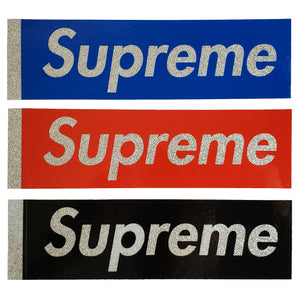 Supreme Glitter Box Logo Stickers