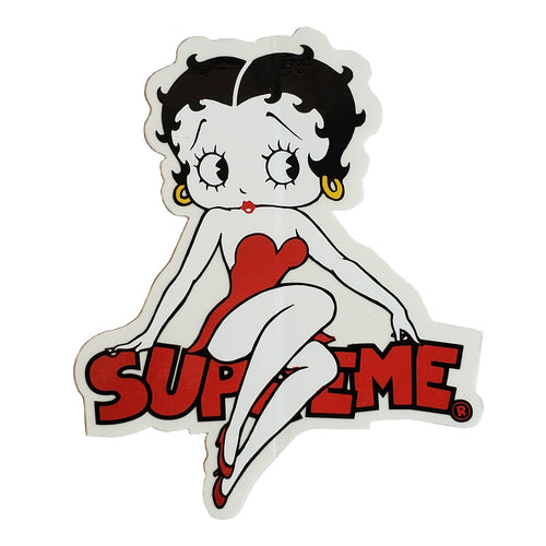 Supreme Betty Boop Sticker