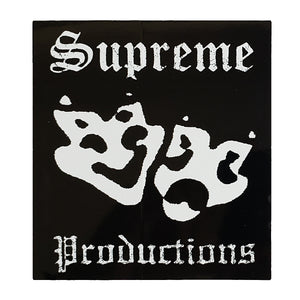 Supreme Black Productions Sticker