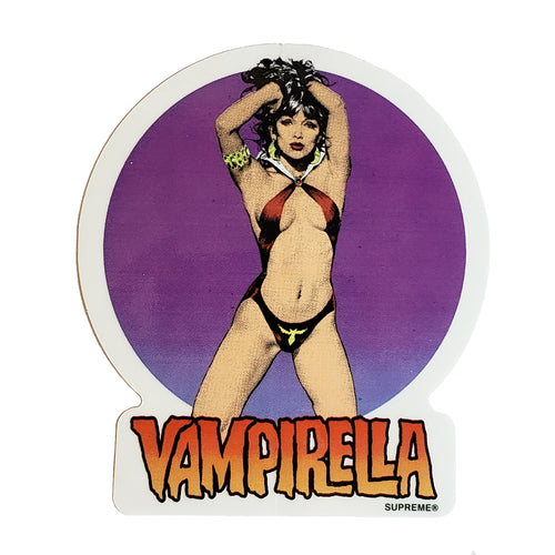 Supreme Vampirella Sticker