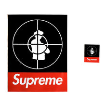 Load image into Gallery viewer, Supreme Public Enemy Grenade Crosshair Stickers
