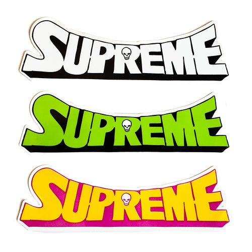 Supreme Pedro Bell Funkadelic Stickers