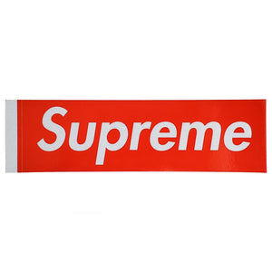 Supreme 3M Reflective Box Logo Sticker Red