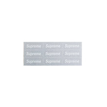Load image into Gallery viewer, Supreme 3M Reflective Box Logo Sticker Silver Mini
