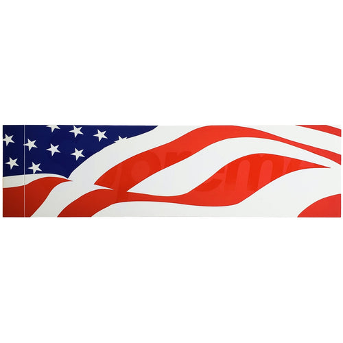 Supreme 9/11 American Flag Box Logo Sticker