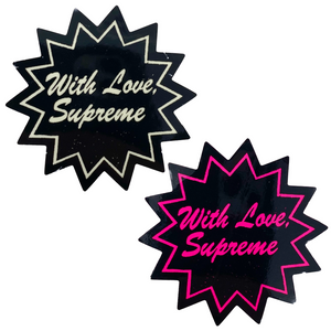 Supreme With Love Stickers