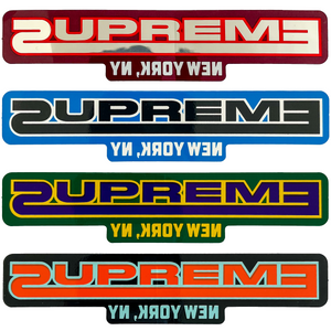 Supreme Connected Stickers