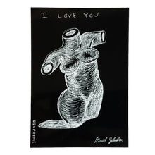 Load image into Gallery viewer, Supreme Daniel Johnston I Love You Sticker Black
