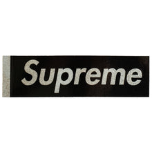 Load image into Gallery viewer, Supreme Glitter Box Logo Sticker Black

