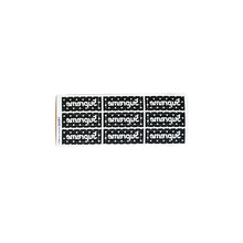 Load image into Gallery viewer, Supreme Comme Des Garcons Polka Dot Box Logo Sticker Black Mini
