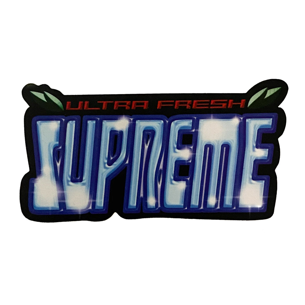 Supreme Ultra Fresh Sticker Black