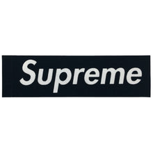 Load image into Gallery viewer, Supreme Felt Box Logo Sticker Black Without Tab
