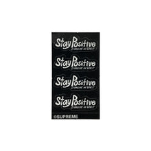 Load image into Gallery viewer, Supreme Stay Positive In Spirit Sticker Mini Black
