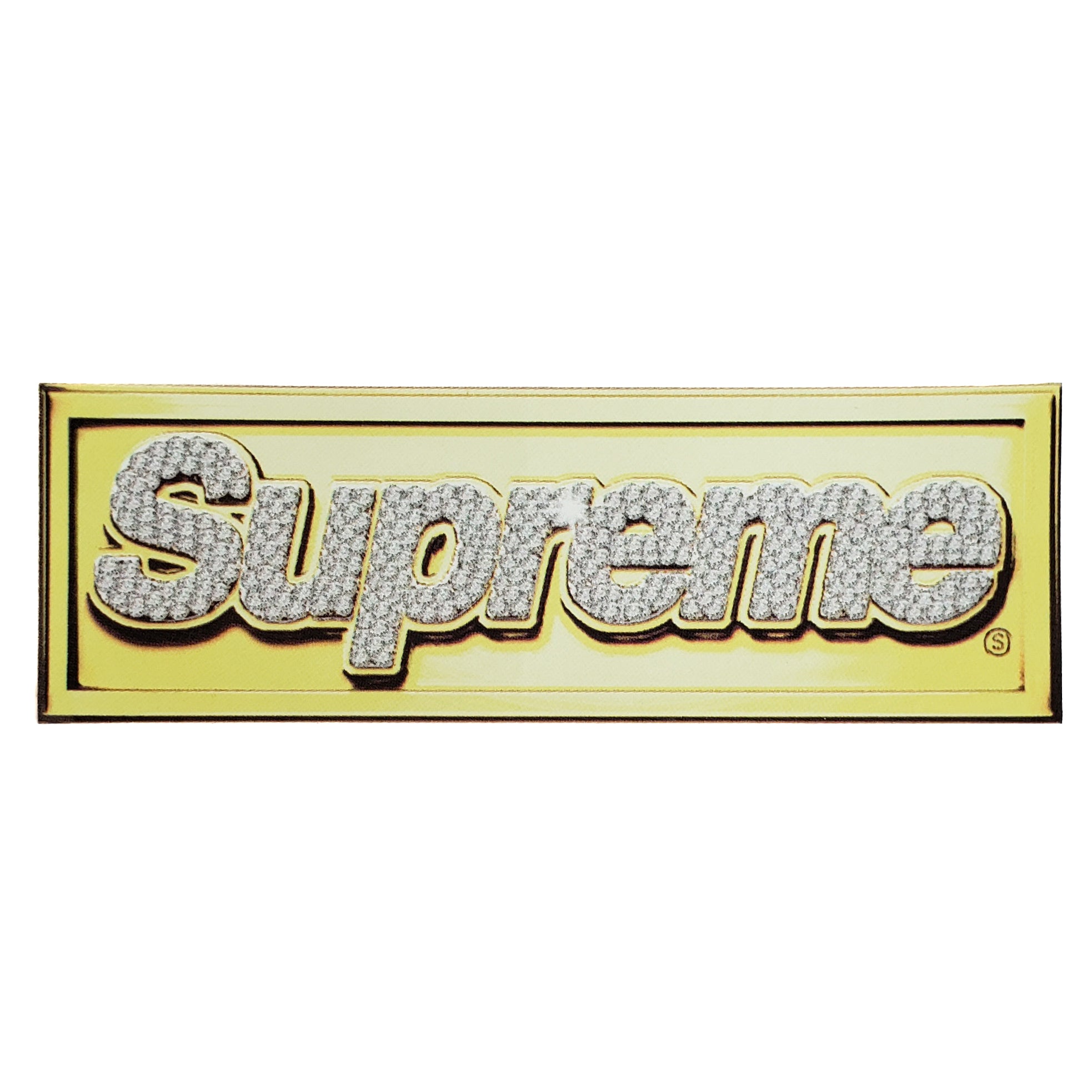 Supreme Bling Box Logo Stickers | Spring Summer 2013 | Supreme