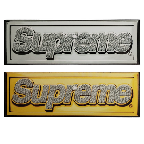 Supreme Original Bling Box Logo Sticker Set