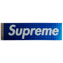 Load image into Gallery viewer, Supreme Holographic Box Logo Sticker Blue
