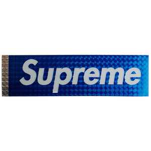 Supreme Holographic Box Logo Sticker Blue