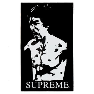 Supreme Bruce Lee Portrait Sticker
