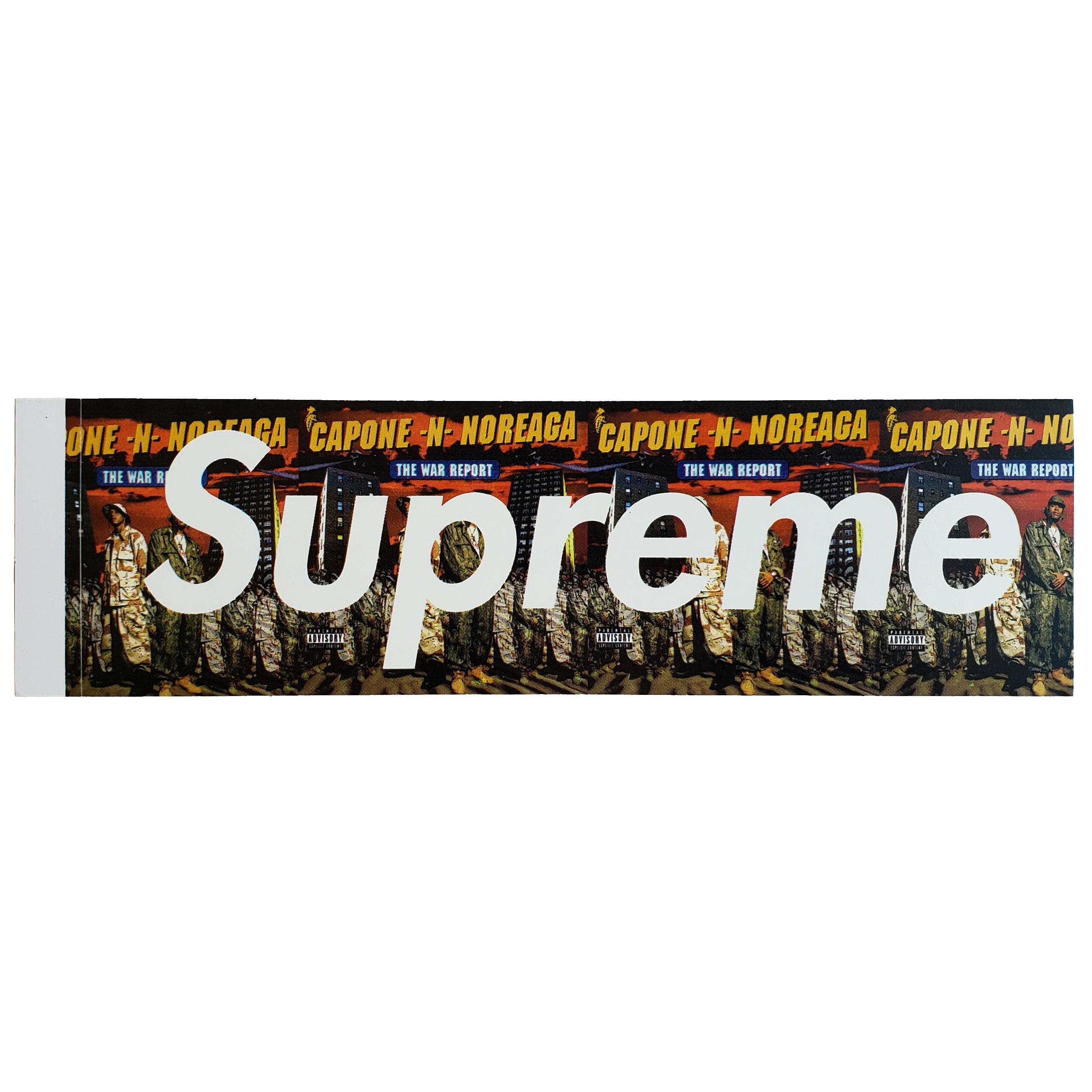 Supreme CNN Capone N Noreaga Box Logo Sticker | Supreme Stickers