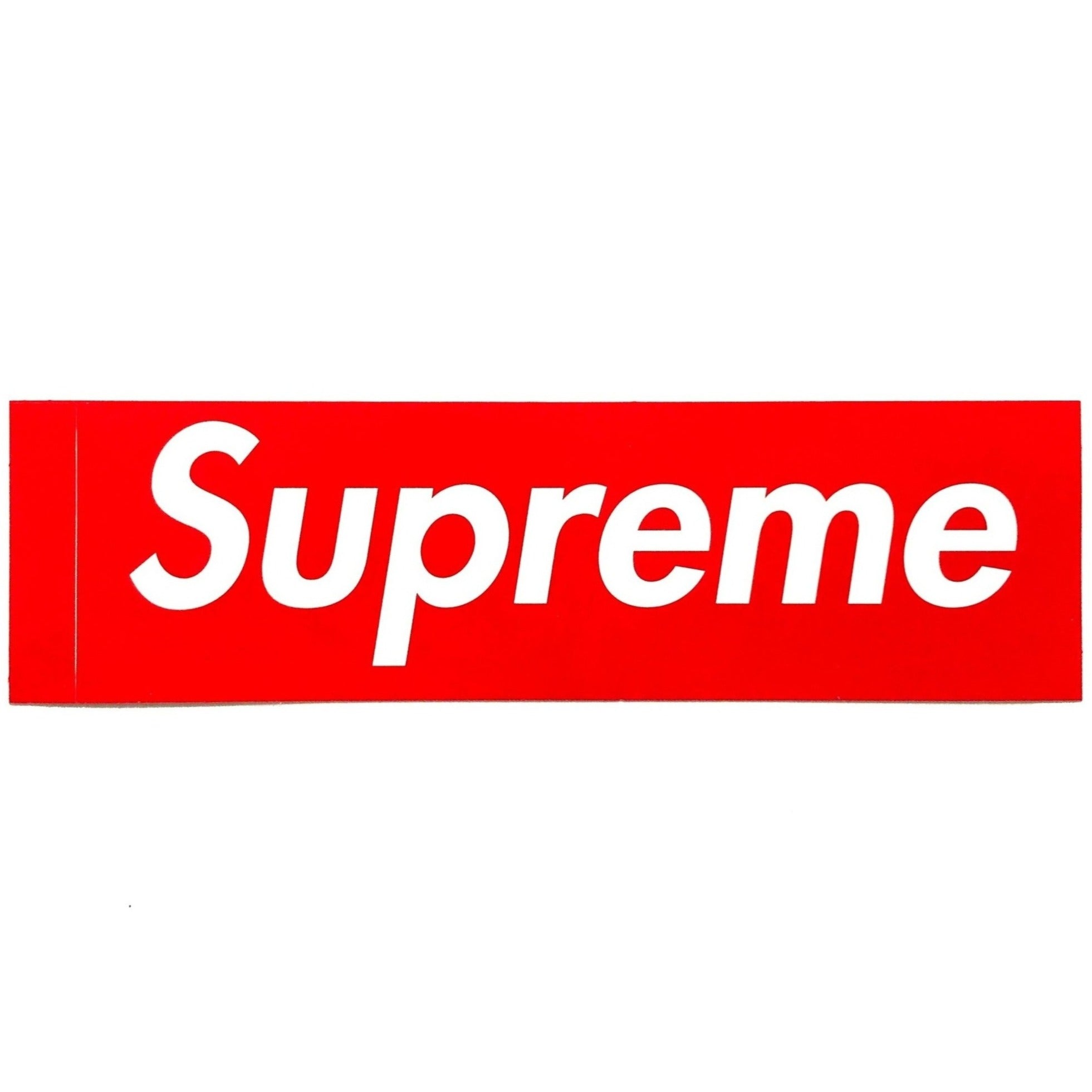 Classic Red Supreme Box Logo Sticker