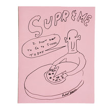 Load image into Gallery viewer, Supreme Daniel Johnston Pizza Sticker Pink

