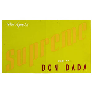Supreme Don Dada Sticker Yellow